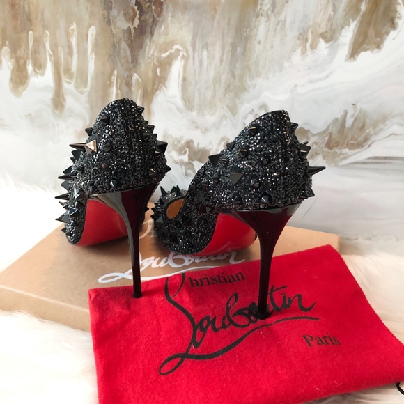Christian Louboutin Strass Pot Pourri Fifi Heels - Picture 4 of 8
